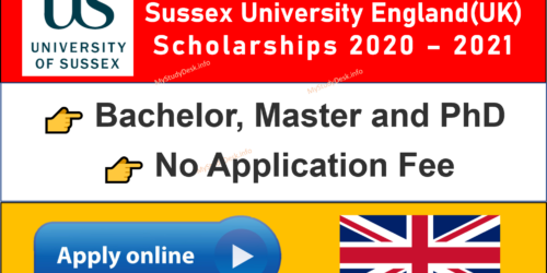 Sussex University England Scholarships 2020 2021