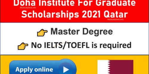 Doha Institute For Graduate Scholarships 2021 Qatar Fully Funded