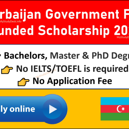 Azerbaijan Government Fully Funded Scholarship 2021 Thumbnail