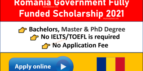Romania Government Scholarship 2021 Thumbnail